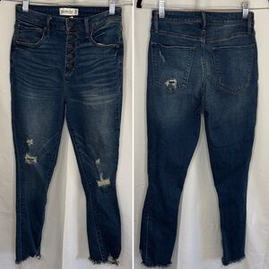 Abercrombie Curve Love High Rise Super Skinny Ankle Jeans Pants  27 / 4 regular